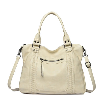 🍒Soft faux leather shoulder crossbody bags for women hot luxury handbag Designer casual tote office work bag Clever Faux Leather
