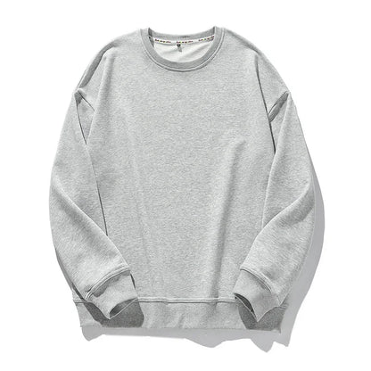 🍒Cotton sweatshirt for women long sleeve knitted pullover loose streetwear fashion quality essential clothing for women casual wear Ease- ssential