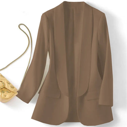 🍒versatile blazer color casual wear for women spring and autumn fashion clothes elegant office wear for ladies smart casual wear for work occasion jacket colorful Colour Up Your Form