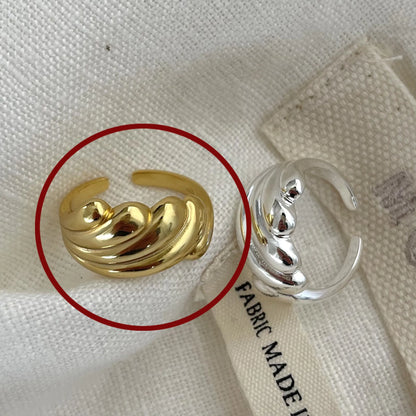 🍒925 Sterling silver rings for women geometric fine jewellery finger adjustable rings Interware cubic zirconia accessorize trendy jewellery for women birthday gifts