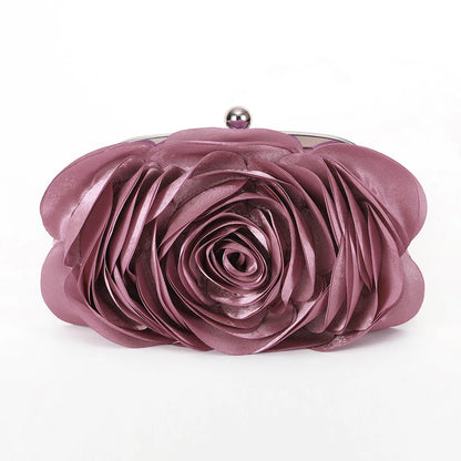 🍒Evening flower bag small bride purse occasion party handbag for  wedding guest floral chain bag ladies clutch Picked For You