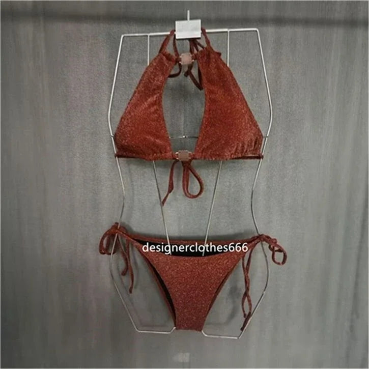 🍒Women's fashion bathing suits with cross back with in built bra one-piece swimsuit solid beachwear Sea Sure Swim Suits