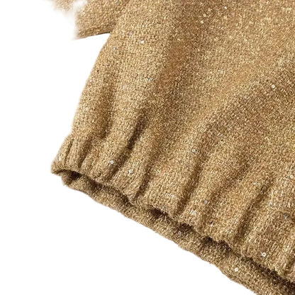 🍒Sequin bomber Jacket women Y2k gold Colour stand collar short coat long sleeve  spring fashion high Streetwear occasion wear smart casual clothing for women  Spring Into Shimmer
