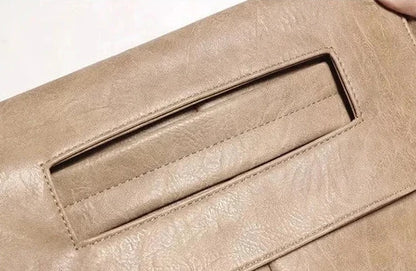 🍒Pu Leather evening bag luxury vintage shoulder crossbody bags party envelope clutch purse retro handbags large capacity fashion simple office ladies euro-america style smart casual accessory Dont Be A CROSSBODY CLUTCH this Quick