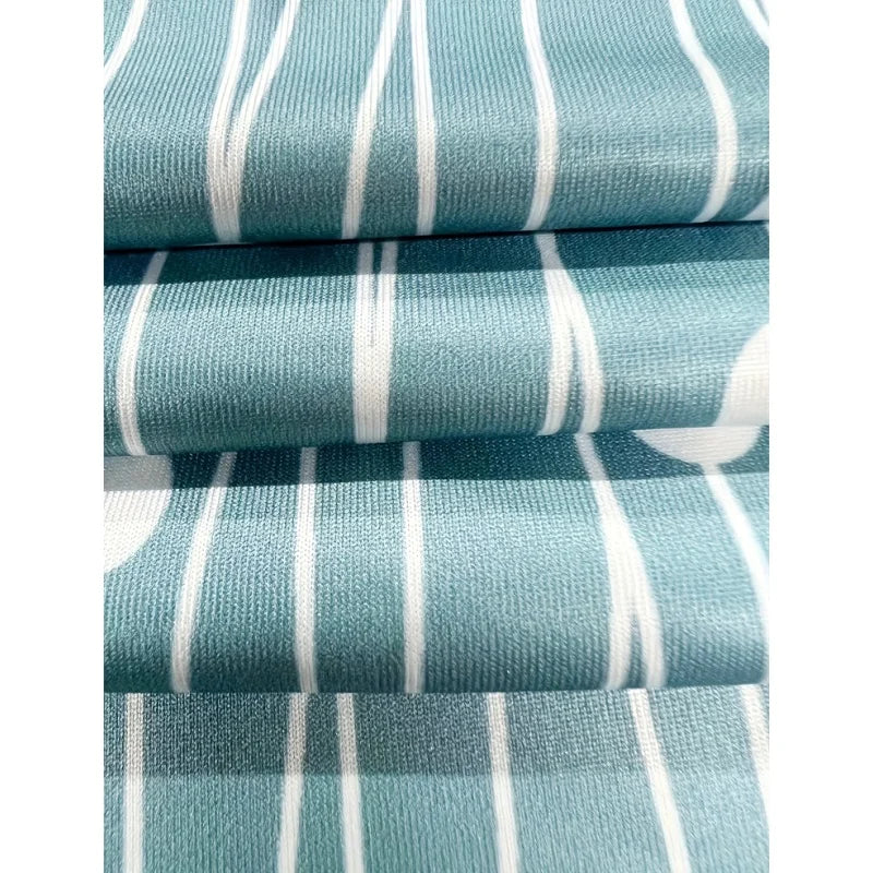 🍒Women's v-neck long dress stripes print fashion dailywear outdoor loose short sleeve dresse spring summer casual wear Like A Stripe