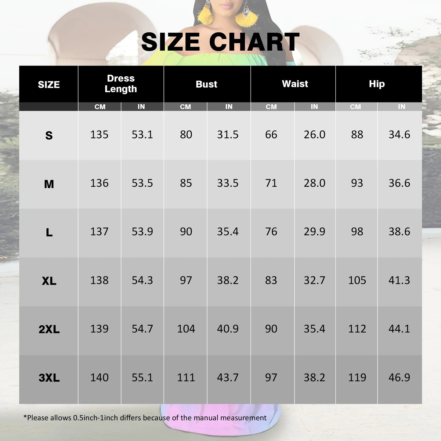 🍒Off shoulder maxi dress gradient color outfit summer party occasion clothing women’s summer wear bodycon beachwear S-3XL Colour Confident Contour