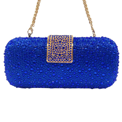 🍒Crystal evening clutch bag glittering rhinestone cross body bag for wedding party purse for women full-diamond bridal.bag occassion handbag