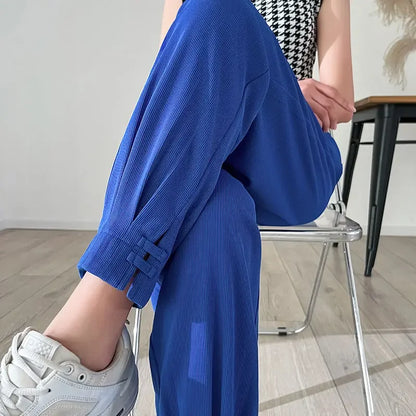 🍒Pencil trousers women harem pants high quality trendy clothes chic and elegant original G 90s smart casual fashion Write This Pencil On Your List