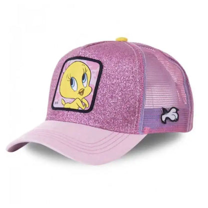 🍒Cartoon baseball cap high quality unisex embroidered patch baseball cap unisex trucker hat mesh hats for women sun hat