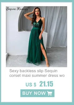 🍒Sequin maxi cocktail dress long bridesmaid prom outfit for special occasion party club bodycon vintage style clothing You'll Fish This Mermaid Out Time &Time