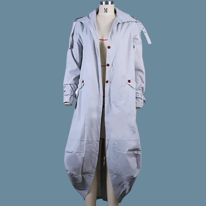 🍒Single-breasted trench coat womens overcoat long outerwear with pockets female autumn winter clothing