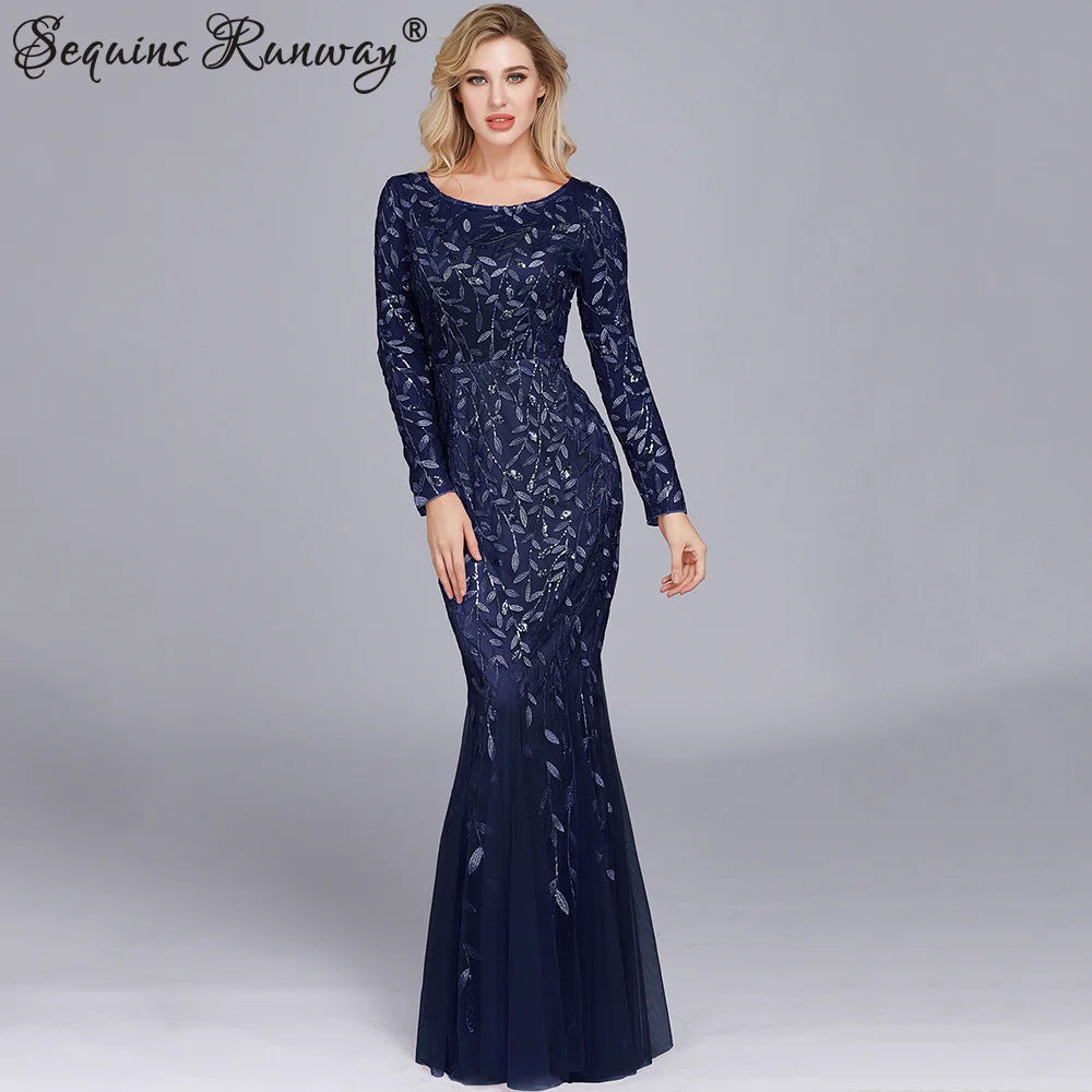🍒Sequin maxi cocktail dress long bridesmaid prom outfit for special occasion party club bodycon vintage style clothing You'll Fish This Mermaid Out Time &Time