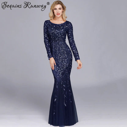 🍒Sequin maxi cocktail dress long bridesmaid prom outfit for special occasion party club bodycon vintage style clothing You'll Fish This Mermaid Out Time &Time