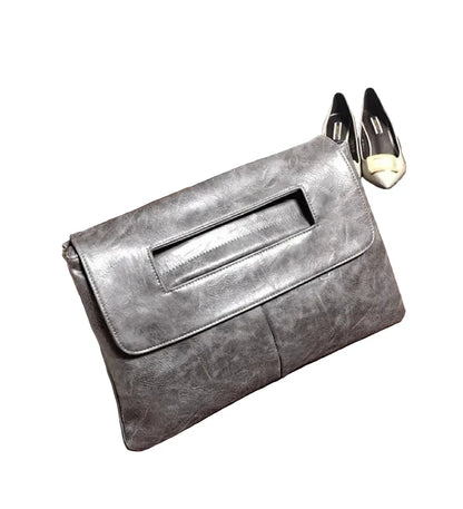🍒Pu Leather evening bag luxury vintage shoulder crossbody bags party envelope clutch purse retro handbags large capacity fashion simple office ladies euro-america style smart casual accessory Dont Be A CROSSBODY CLUTCH this Quick