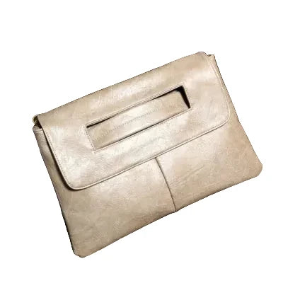 🍒Pu Leather evening bag luxury vintage shoulder crossbody bags party envelope clutch purse retro handbags large capacity fashion simple office ladies euro-america style smart casual accessory Dont Be A CROSSBODY CLUTCH this Quick