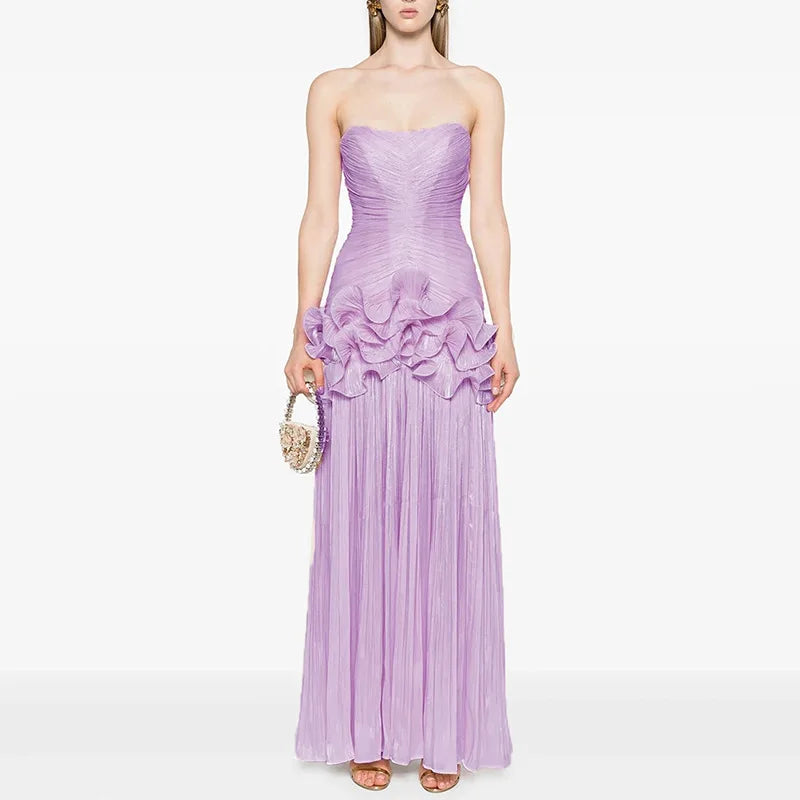 🍒Occasion evening gown elegant dresses prom wear for teens women's off shoulder maxi dress a-line luxury 3D floral corset chic fashion Pick This White Rose