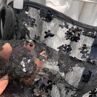 🍒Sheer floral skirt smart casual wear for women mesh outfit maxi fashion sweet girl fashion clothes evening wear streetwear  It Will Be A Sheer delight To Wear