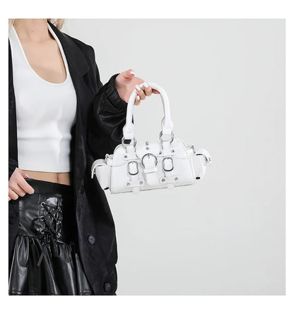 🍒Shoulder & crossbody bag in one solid popularity hot trendy stylish design y2k handbags for women fashion accessories Bag A Beaut Bits-y Bag