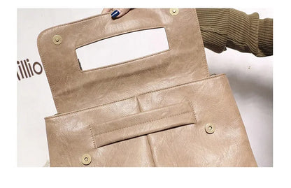 🍒Pu Leather evening bag luxury vintage shoulder crossbody bags party envelope clutch purse retro handbags large capacity fashion simple office ladies euro-america style smart casual accessory Dont Be A CROSSBODY CLUTCH this Quick