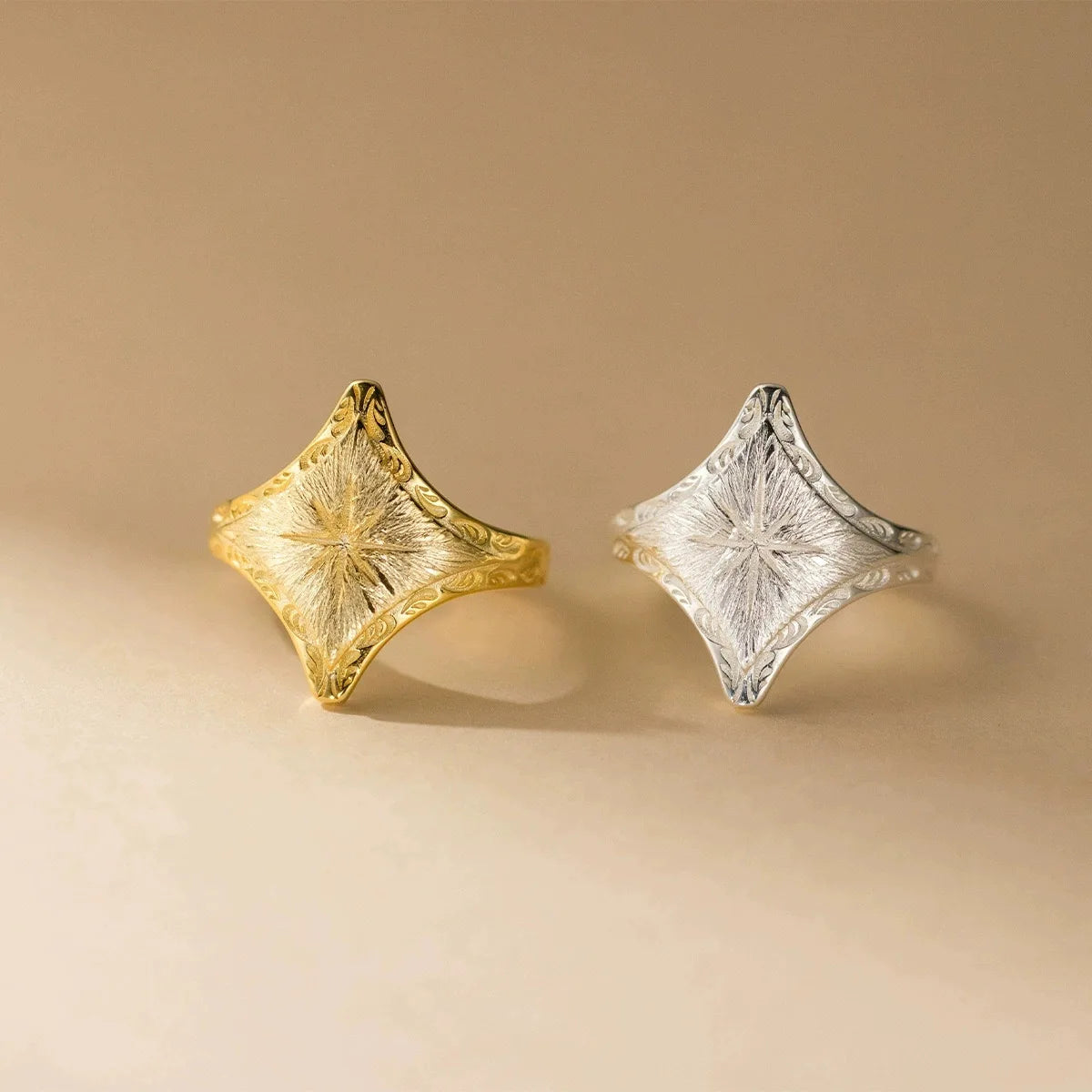 🍒925 Sterling silver rings for women geometric fine jewellery finger adjustable rings Interware cubic zirconia accessorize trendy jewellery for women birthday gifts