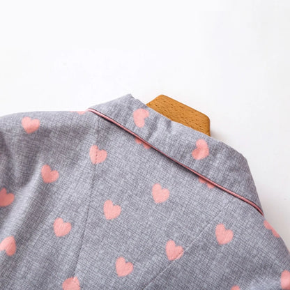 🍒pyjama nightie autumn and winter nightwear for women cotton flannel sleep shirt long sleeve nightshirt button down sleepdress No Flannel Flannel