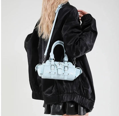🍒Shoulder & crossbody bag in one solid popularity hot trendy stylish design y2k handbags for women fashion accessories Bag A Beaut Bits-y Bag