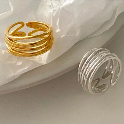 🍒925 Sterling silver rings for women geometric fine jewellery finger adjustable rings Interware cubic zirconia accessorize trendy jewellery for women birthday gifts