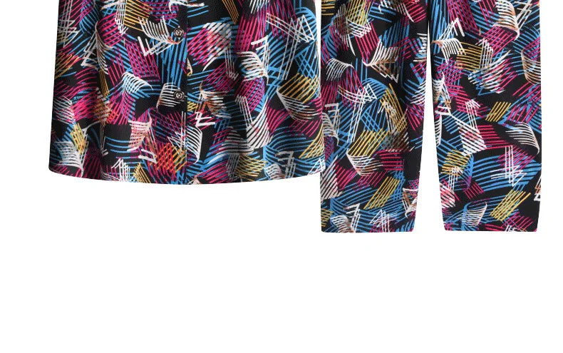 🍒Pants and t-shirt pyjamas set cotton short pants and t-shirt loungewear top and trousers home wear clothing Sleepwear for women 2 piece sleep set TOP up your PANTS and TEE and you will be SET