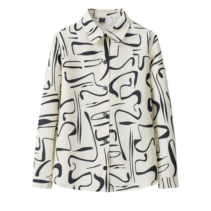 🍒Animal print shirt jacket womens loose leopard print outerwear for spring clothing loose lazy smart casual female fashion office commuting wear SAFAR as I CAN SEE this ANIMAL’S cool