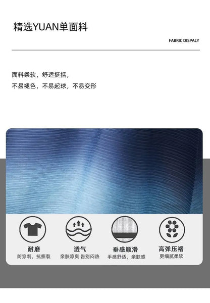 🍒Women's high-end clothing dress sleeveless long loose outfit gradual colour ombre fashion wear sleeveless loose long dress for party occasion wear  Gravitate To Gradual