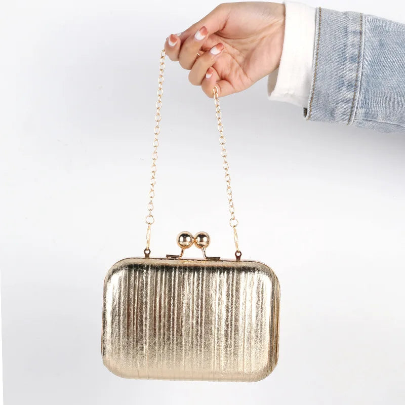 🍒Small clutch purse with strap for women luxury designer cutch bags shoulder wallets handbag stripes evening wedding phone bag