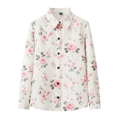 🍒Animal print shirt jacket womens loose leopard print outerwear for spring clothing loose lazy smart casual female fashion office commuting wear SAFAR as I CAN SEE this ANIMAL’S cool