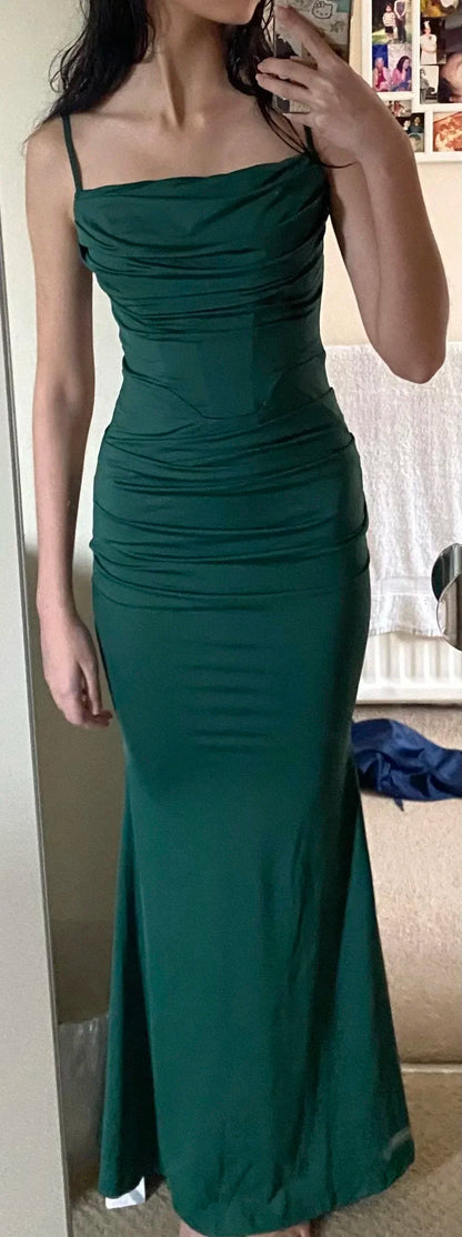 🍒Bodycon dress maxi backless elegant womens maxi ruched  outfit fishtail evening wear party occasion wear chic clothing
