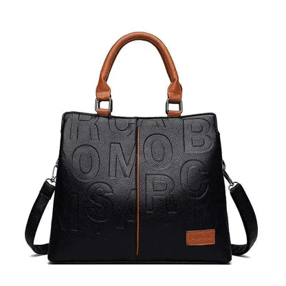🍒Genuine leather crossbody bag purse with handle for womens  luxury designer tote handbag female large capacity travel bag shoulder bag  Get These letters sent