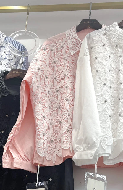 🍒Sequin shirt with beading ruffle blouse for women black occasion shirt Y2k long sleeve occasion top feminine fashion evening wear party wear tops Look Frilling In Your Frilly Frills