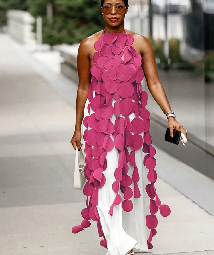 🍒Womens backless top hollow out casual halter top club wear party wear irregular clothing