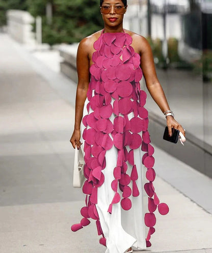 🍒Womens backless top hollow out casual halter top club wear party wear irregular clothing