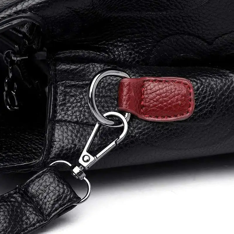 🍒Genuine leather crossbody bag purse with handle for womens  luxury designer tote handbag female large capacity travel bag shoulder bag  Get These letters sent