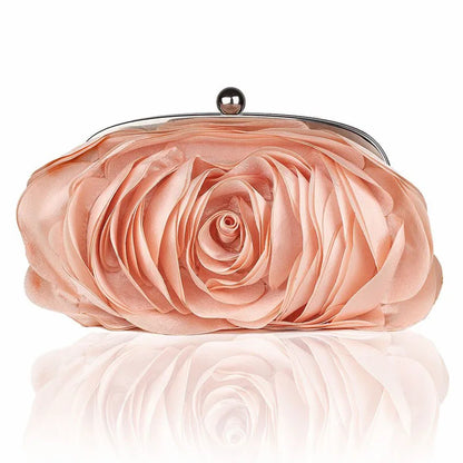 🍒Evening flower bag small bride purse occasion party handbag for  wedding guest floral chain bag ladies clutch Picked For You