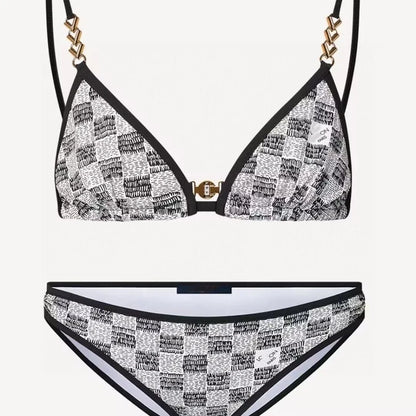 🍒Women's fashion bathing suits with cross back with in built bra one-piece swimsuit solid beachwear Sea Sure Swim Suits