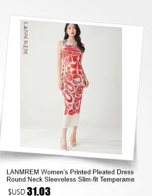 🍒Sleeveless pleated dress for women turtleneck outfit single colour solid fashion smart casual women party wear occasion clothing style 3D fold designer dresses Fashion A Fold