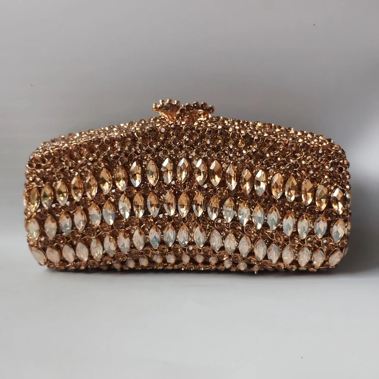 🍒Evening crystal clutch purse luxury designer handbag for women gold diamond shoulder bag brand designer wedding party purse for ladies occasion accessories