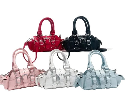🍒Shoulder & crossbody bag in one solid popularity hot trendy stylish design y2k handbags for women fashion accessories Bag A Beaut Bits-y Bag