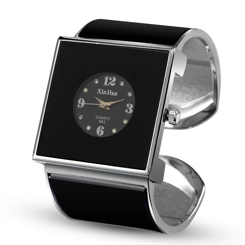 🍒Bangle watch for women casual simple dial stainless steel jewellery wristwatch charming bracelet smart casual quartz watches  Get Watched