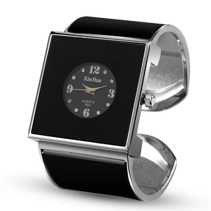 🍒Bangle watch for women casual simple dial stainless steel jewellery wristwatch charming bracelet smart casual quartz watches  Get Watched