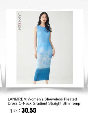 🍒Sleeveless pleated dress for women turtleneck outfit single colour solid fashion smart casual women party wear occasion clothing style 3D fold designer dresses Fashion A Fold