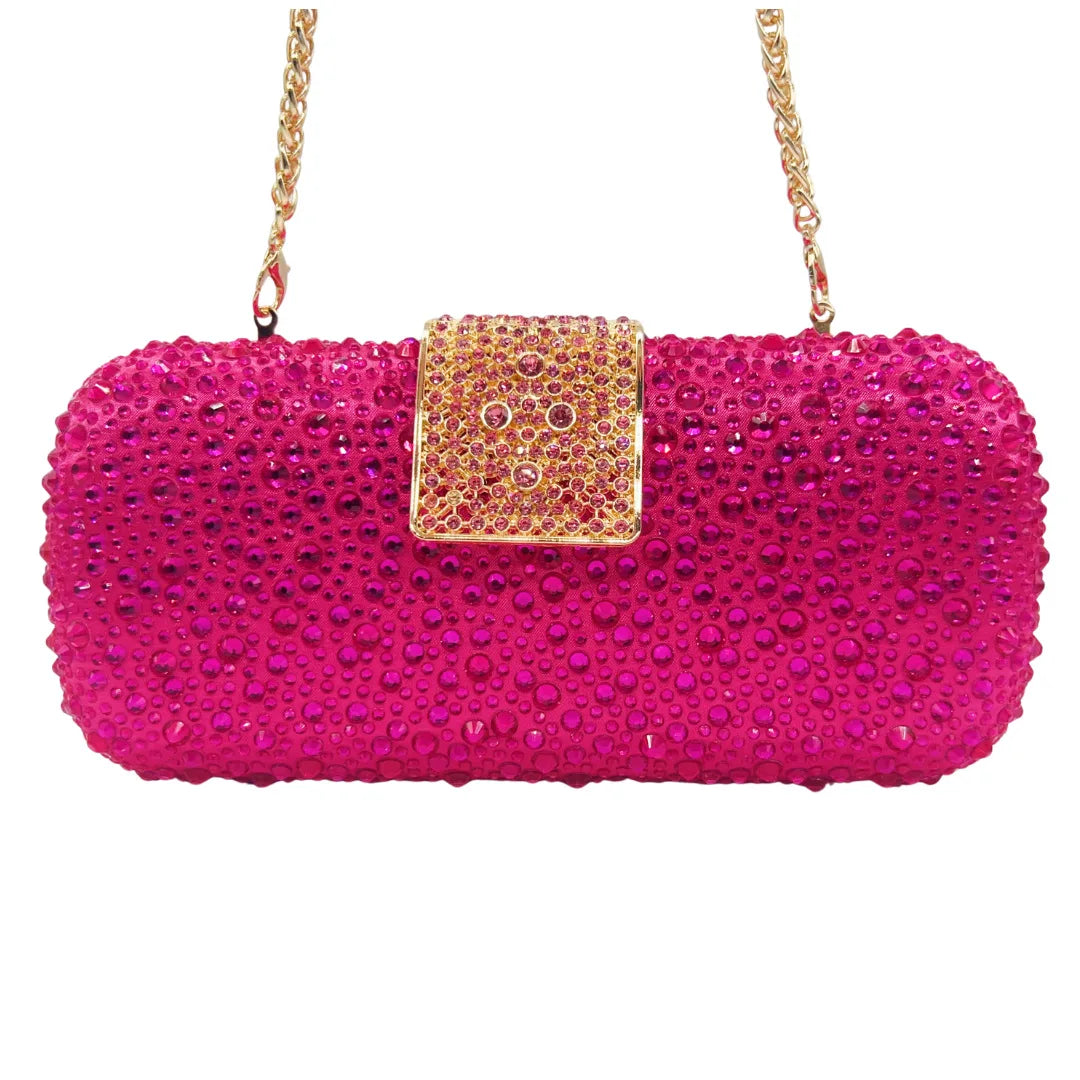 🍒Crystal evening clutch bag glittering rhinestone cross body bag for wedding party purse for women full-diamond bridal.bag occassion handbag