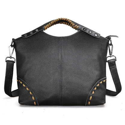 🍒genuine leather designer tote bags for women thick soft real leather luxury designer shopper bags tote purse with zipper grab bag leather silver crossbody bag Shine With Silver style Boast With Browns Back Up With Black