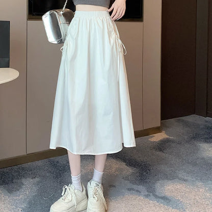 🍒Cargo Skirts with draw string for women's plus size female fashion wear summer clothing  skirt stylish chic and elegant aesthetic trendy clothes Draw Your Attention To This Cool Draw String