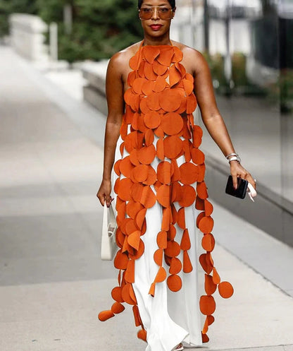 🍒Womens backless top hollow out casual halter top club wear party wear irregular clothing